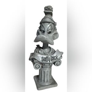 1995 Warner Bros Looney Tunes Daffy Duck Roman Emperor Figurine Statue Preowned